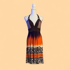 Y2K SUMMER minidress. sequin hearts brand. Early 2000s print dress. medium