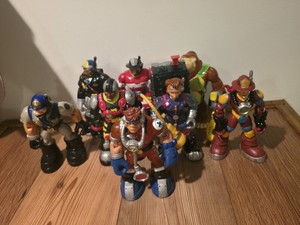 1998-2002 Mattel Fisher Price Rescue Heroes Action Figures Toys Lot