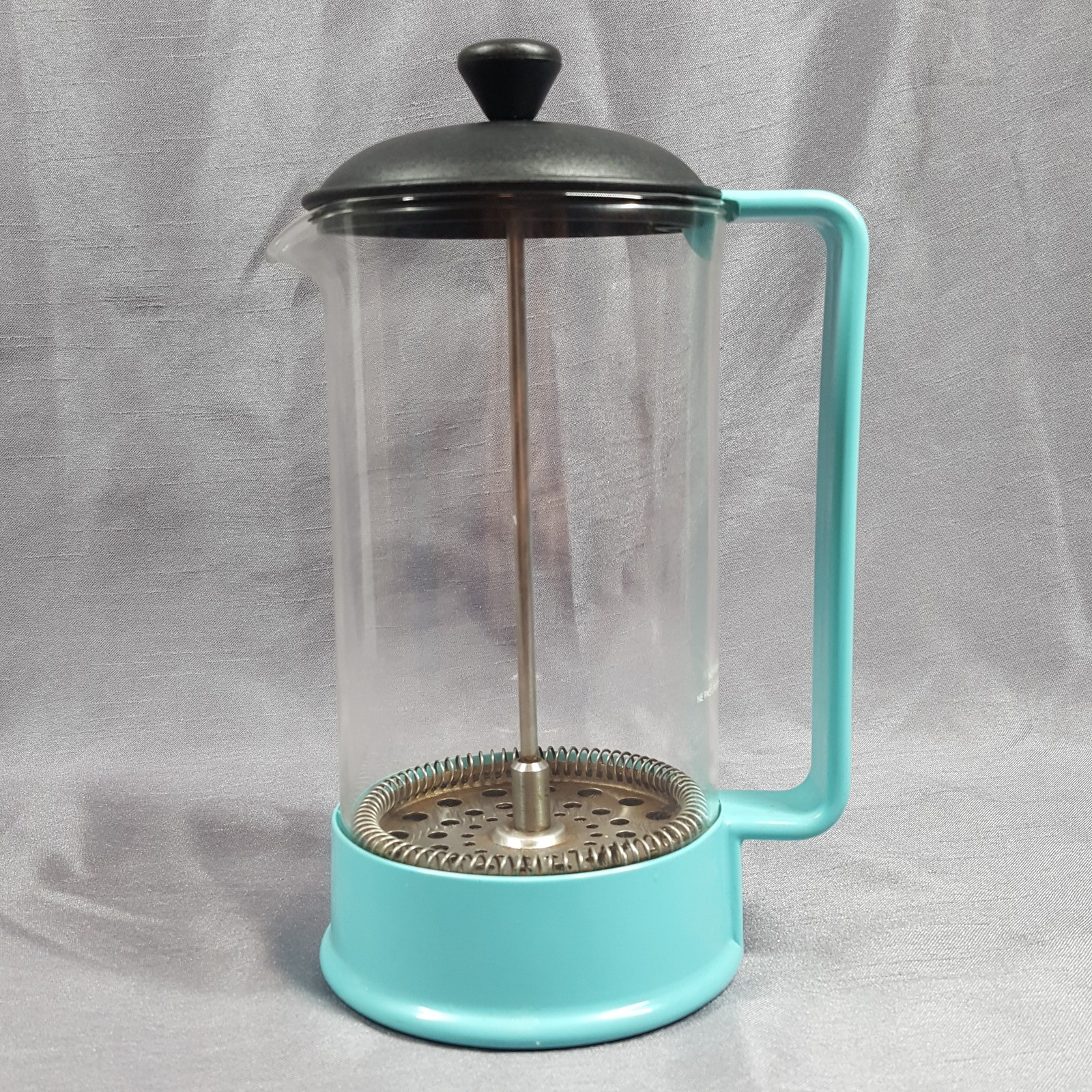 Coffee Maker 8 Cup 34 Oz Robin's Egg Blue Made In Switzerlan