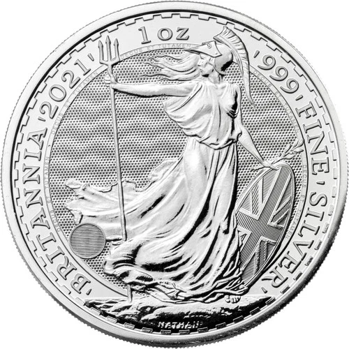 2021 Silver Britannia 1 oz — photo from another recent sale