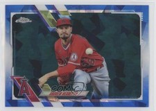 2021 Topps Chrome Sapphire Andrew Heaney #387 6tw