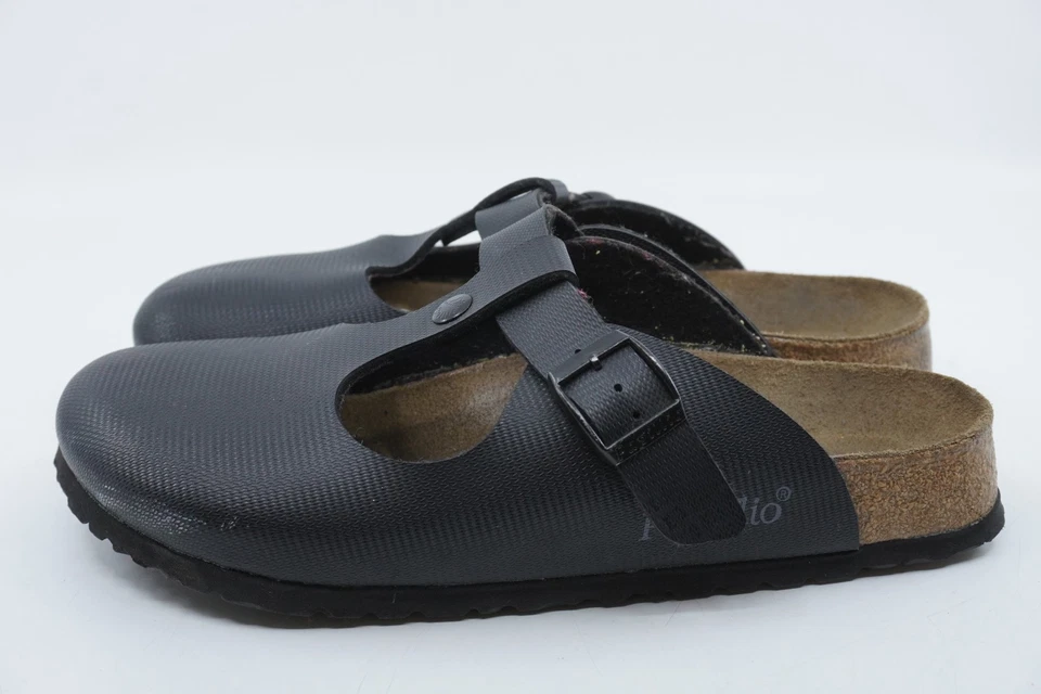 Zueco de plataforma Papillio de Birkenstock Boston - negro 40/9-9,5 Foto 3 de 4