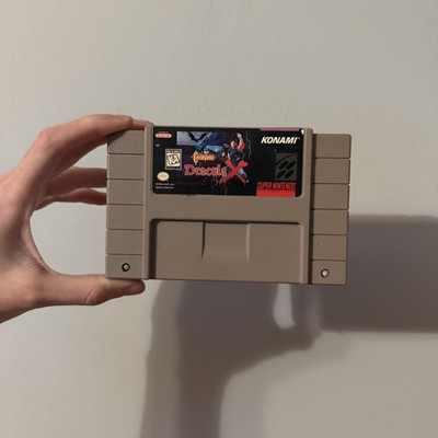 Castlevania Dracula X SNES 1995 Super Nintendo Entertainment System Authentic