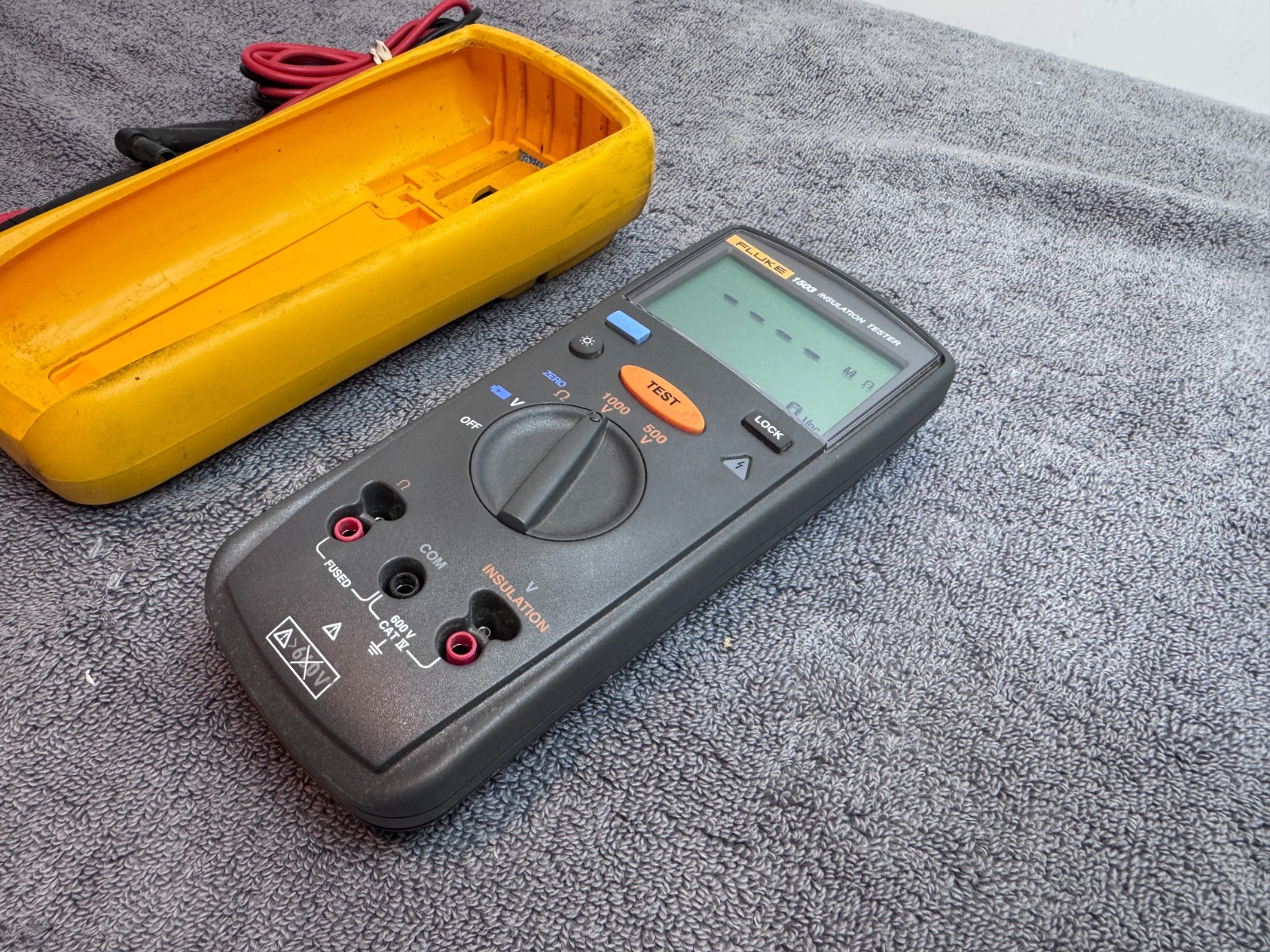 Fluke 1503 Digital Insulation Resistance Tester Multimeter w/ Genuine Leads