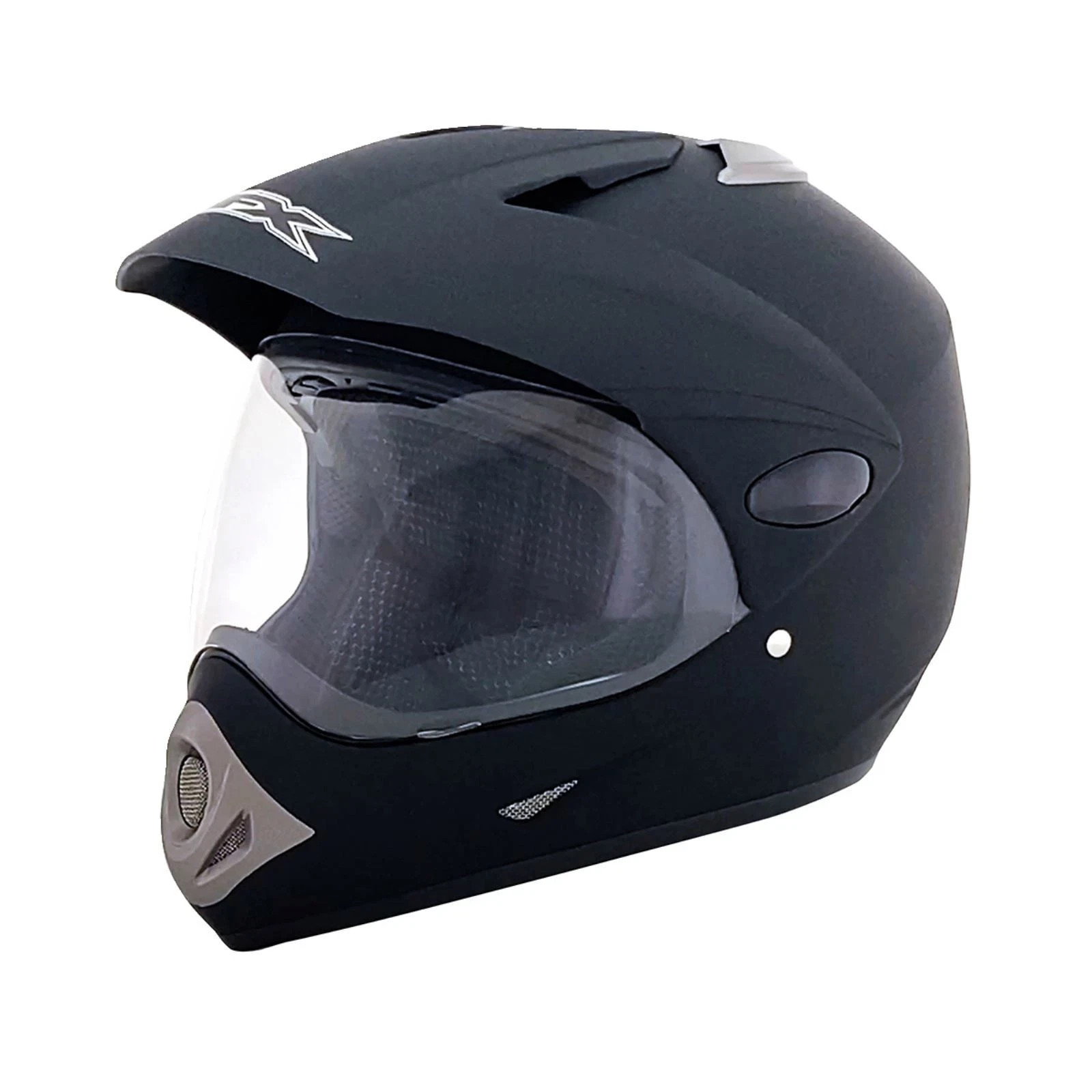 Matte Black Dual-sport, Street, Atv, Utv, Motorcycle, Visor