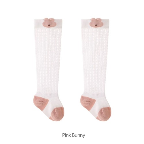 2pcs Baby Thin Cartoon Anti-Mosquito Knee High Cute Sock Soft Seamless Non-Tight - Picture 19 of 22