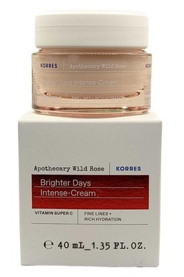 Korres Brighter Days Intense Cream 40ml Apothecary Wild Rose