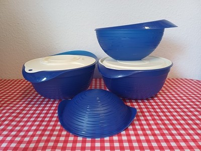 Tupperware * Combi Plus Set * 7 Teile * Schüssel * Sieb * 1L + 1,5 L + 3,5L