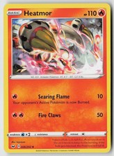 Heatmor 026/202 Uncommon Sword & Shield Pokemon Near Mint KAWAYOO