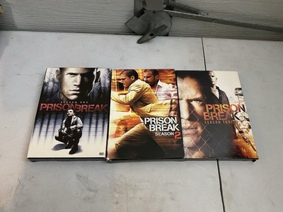 Prison Break Complete Series Seasons 1 2 And 3 DVD