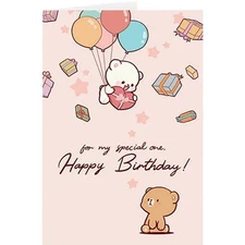 Milk Mocha Bear: Milk's Surprise Birthday Card