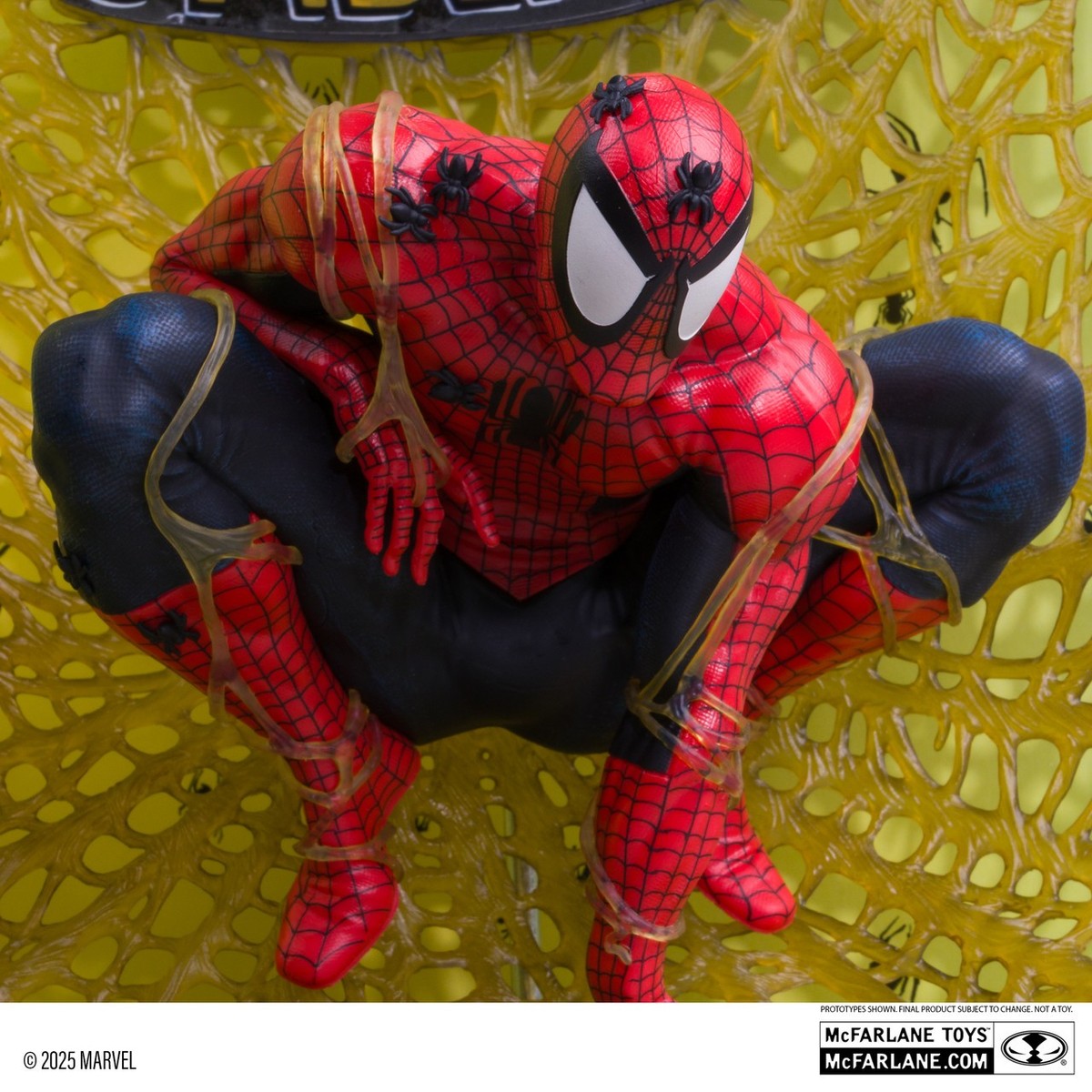 McFarlane Toys Spider-Man #1 Black & Gold Edition Gold Label D23