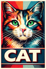Photo Digital Product Wallpaper Image Picture Background for a print. A Cat.