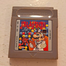 Dr. Mario Nintendo Game Boy Puzzle Tile-Matching Game Link NTSC-U/C 1990
