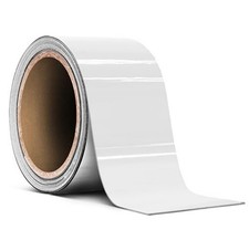 White Gloss Air-Release Adhesive Vinyl Pinstripe Tape Roll 2 Size: 2  x 20ft