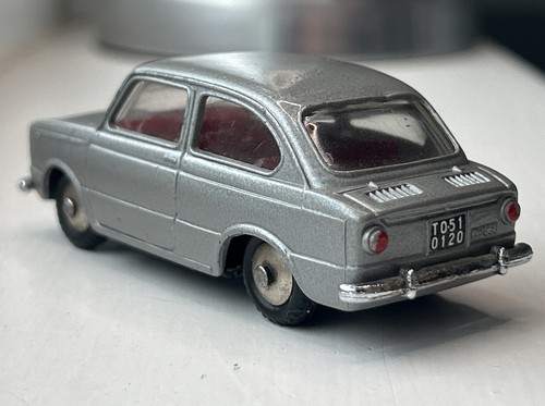 Mercury Fiat 850 Berlina (Saloon) Silver 1:43 Vintage 1964 Italian Diecast No.38 - Picture 9 of 22