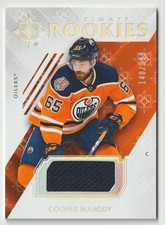 2018-19 UPPER DECK ULTIMATE COLLECTION ROOKIES JERSEY COOPER MARODY 140/399
