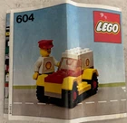 Vintage Legoland #604 Shell Service Car Complete. Near Mint!! With Manual