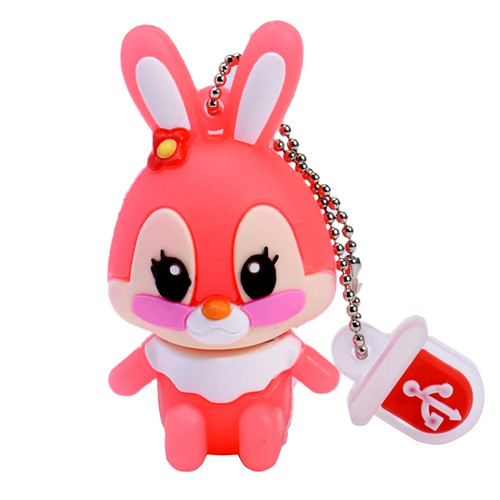 Niedlicher USB-Sticks mit Kaninchenmotiv, 64 GB, Cartoon-Motiv Speichermedien - Bild 20 von 21