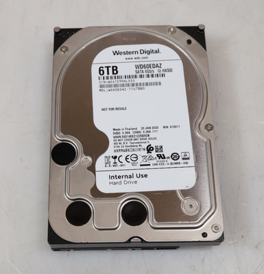 Western Digital WD60EDAZ-11U78B0 6TB 3.5'' HDD SATA 5400RPM