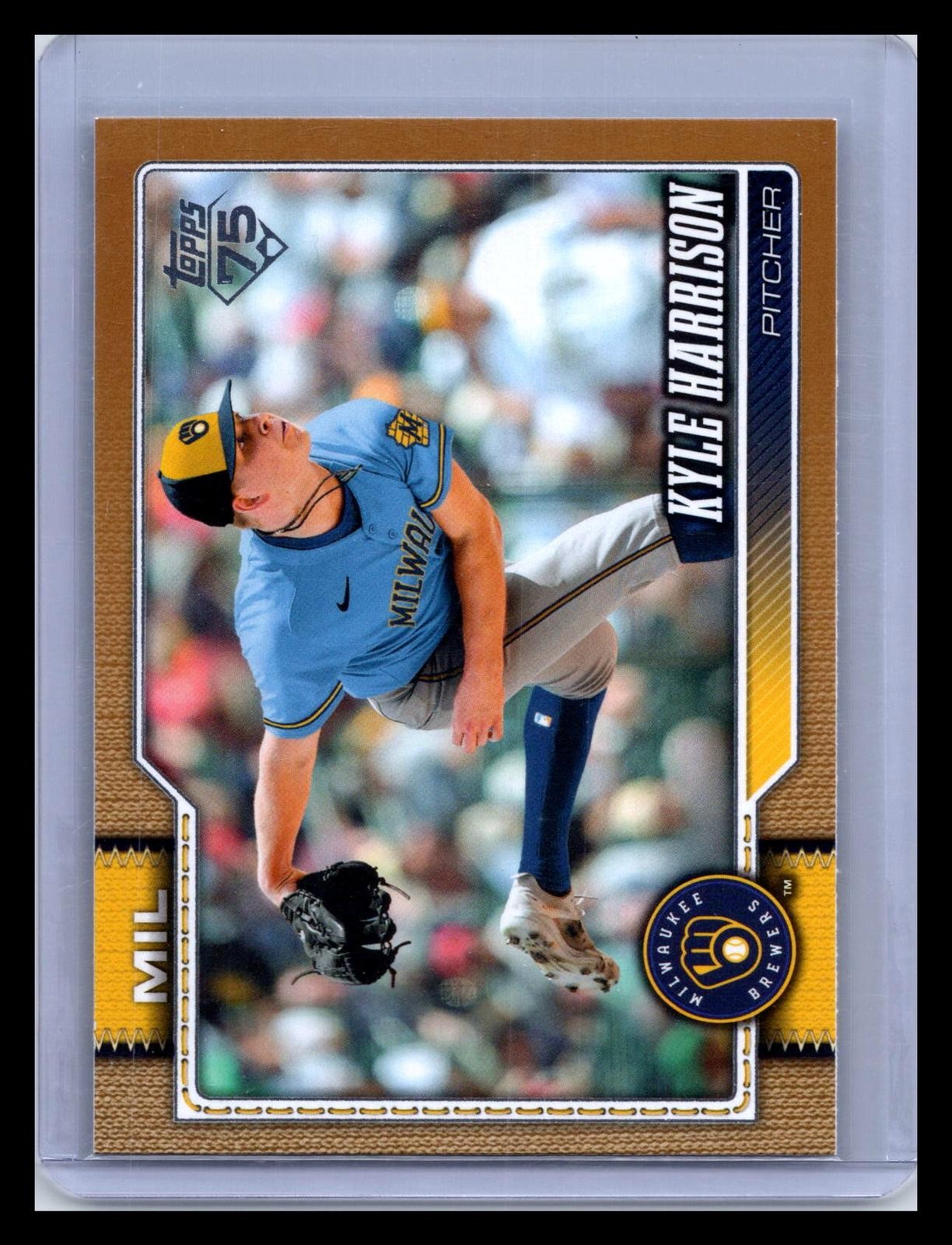 2026 Topps #670 Kyle Harrison Gold #/2026