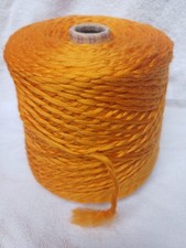 fil a tricoter Laine AVIA Jaune 780 grammes