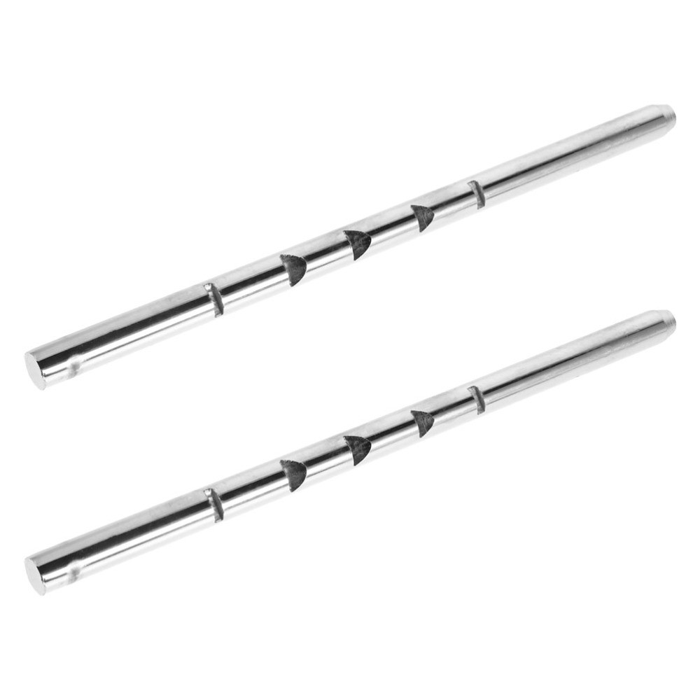 2 Pcs Straight Headrest Support Rod Rv Seat Metal Car Replacement