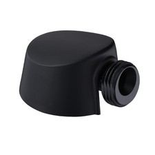 A725WR Round Drop Ell Handheld Shower Wall Connector 0.5, Wrought Iron