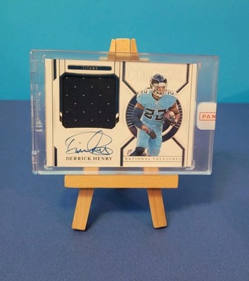 🔥🔥Derrick Henry 2020 National Treasures- Colossal Jersey Patch Auto. (19/35)