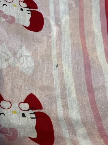 Sanrio Hello Kitty Comforter Set Twin Reversible Fitted And Flat Sheet 2012 - Picture 10 of 19