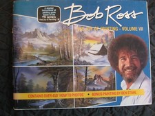 Bob Ross The Joy Of Painting Volume Vol 7 VII Instructional How To Art Book-Used