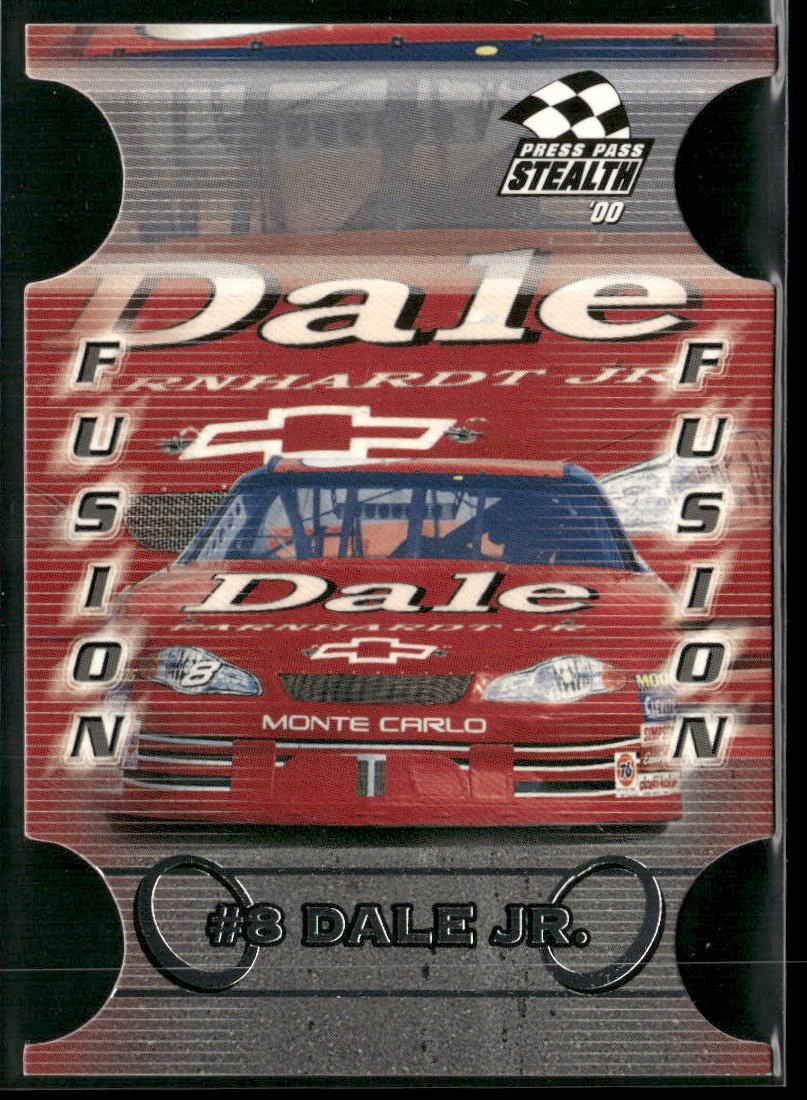 2000 Press Pass Stealth #FS 17 #8 Dale Jr. Fusion
