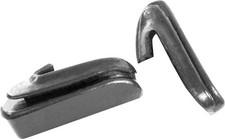 1970 Dodge Challenger Front Bumper End Filler Seals Pair