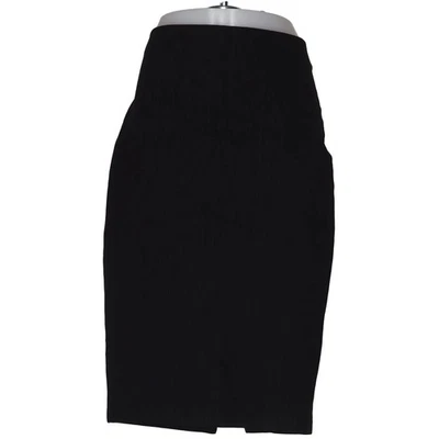 H&M, jupe crayon, taille : L, noir, élasthanne/polyamide/viscose #G3m - Photo 1/4