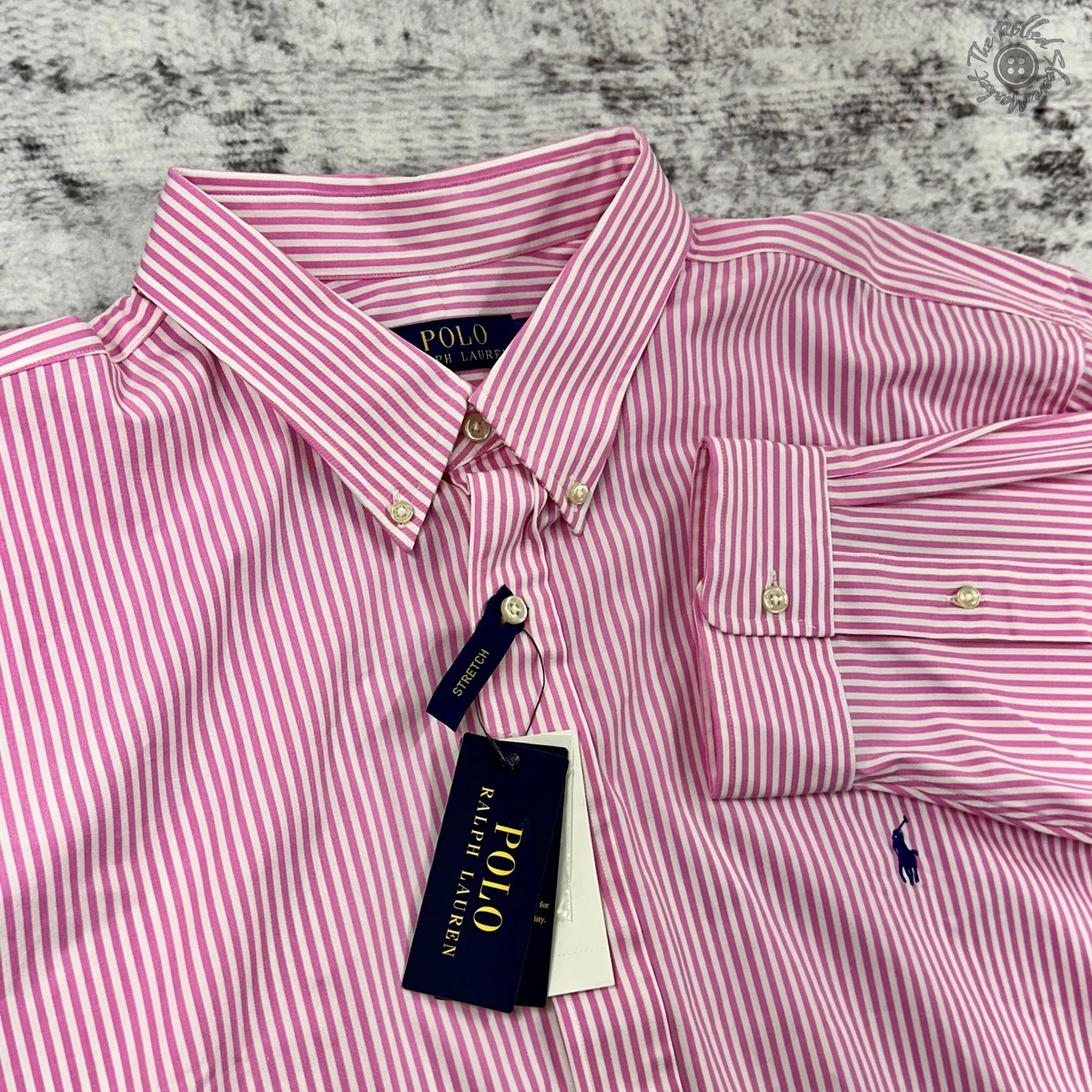 Polo Ralph Lauren Striped Button-Up Casual Button-Down Shirts for