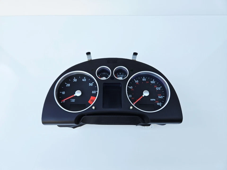 Fábrica 2001 Audi TT 6 velocidades M/T instrumento medidor cluster Speedo 8N1920930J - Imagem 3 de 4