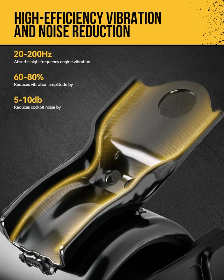 Soporte de motor delantero 2 piezas para Cadillac SRX 2004-2008 2005-2011 STS V6 3,6 L 25971093 Foto 4 de 4