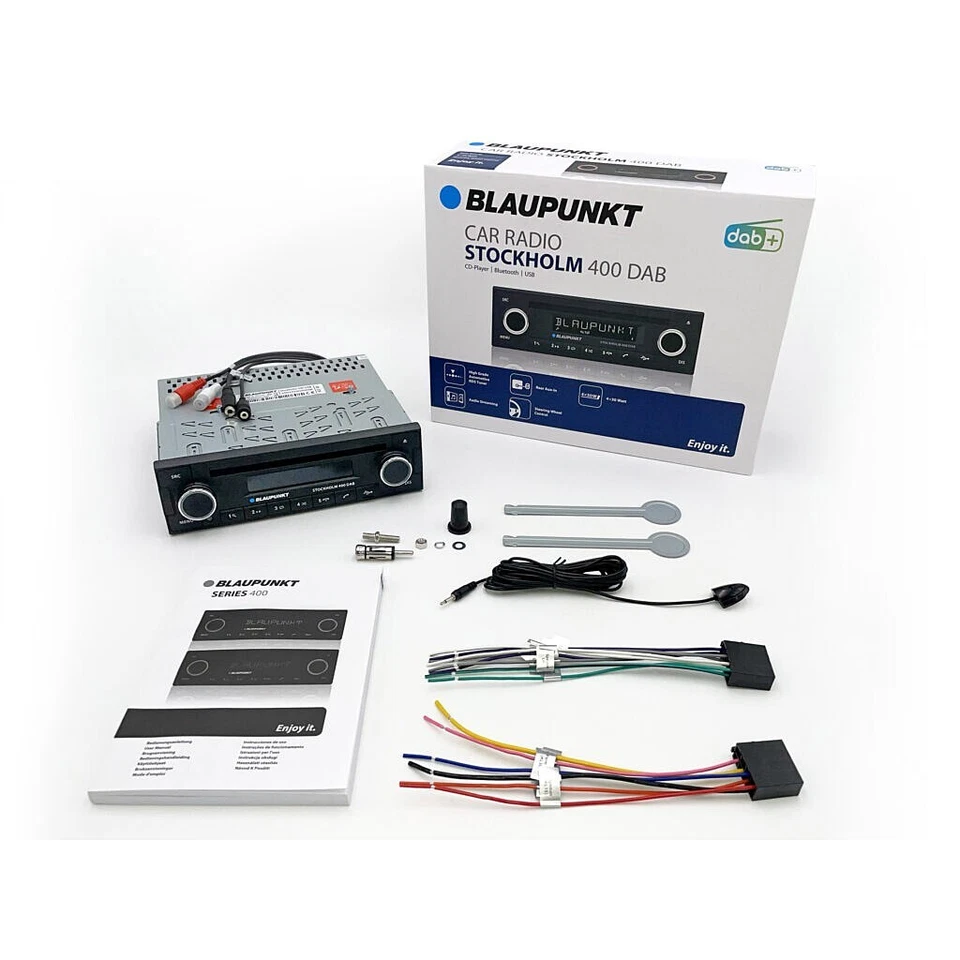 Lenguado Coche Radio Blaupunkt Stockholm 400 Stereo Bluetooth CD IPHONE Control - Imagen 4 de 4