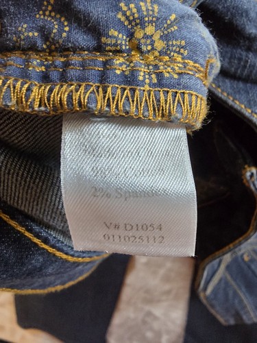 NWT Coldwater Creek Women's Jeans Size 18L 38x34 Slim Leg Low Rise Stretch Denim - Imagen 8 de 10
