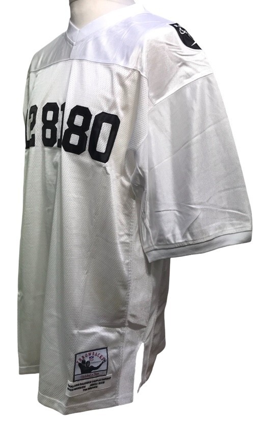 NWT Mitchell & Ness Oakland Raiders Triple Threat Football Jersey