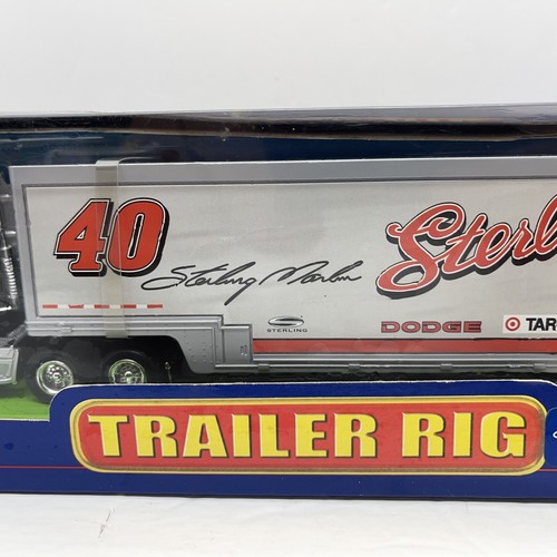 Sterling Marlin #40 NASCAR 2002 1/64 Trailer Rig New Die Cast By Action - Picture 8 of 12