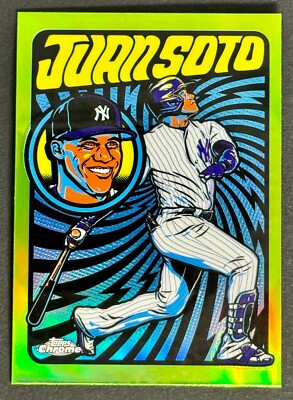 ち*こ様 ウニコ　SOTO AV board Juan Soto 2024 Topps Chrome Ultra Violet All Stars SP #UV-13 | eBay