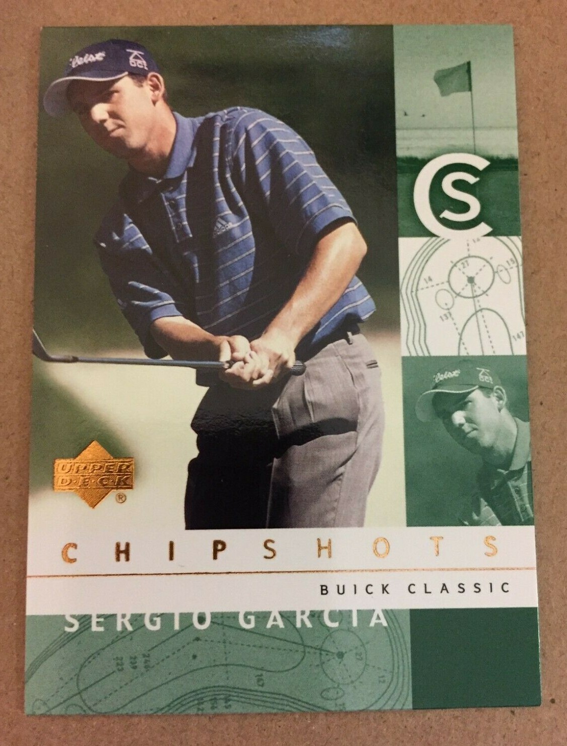 2002 Upper Deck Chipshots Insert Sergio Garcia #83