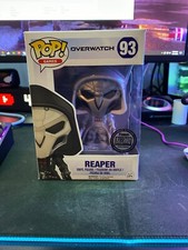 Funko Pop! Overwatch Reaper #93 Wight Blizzard Exclusive!!