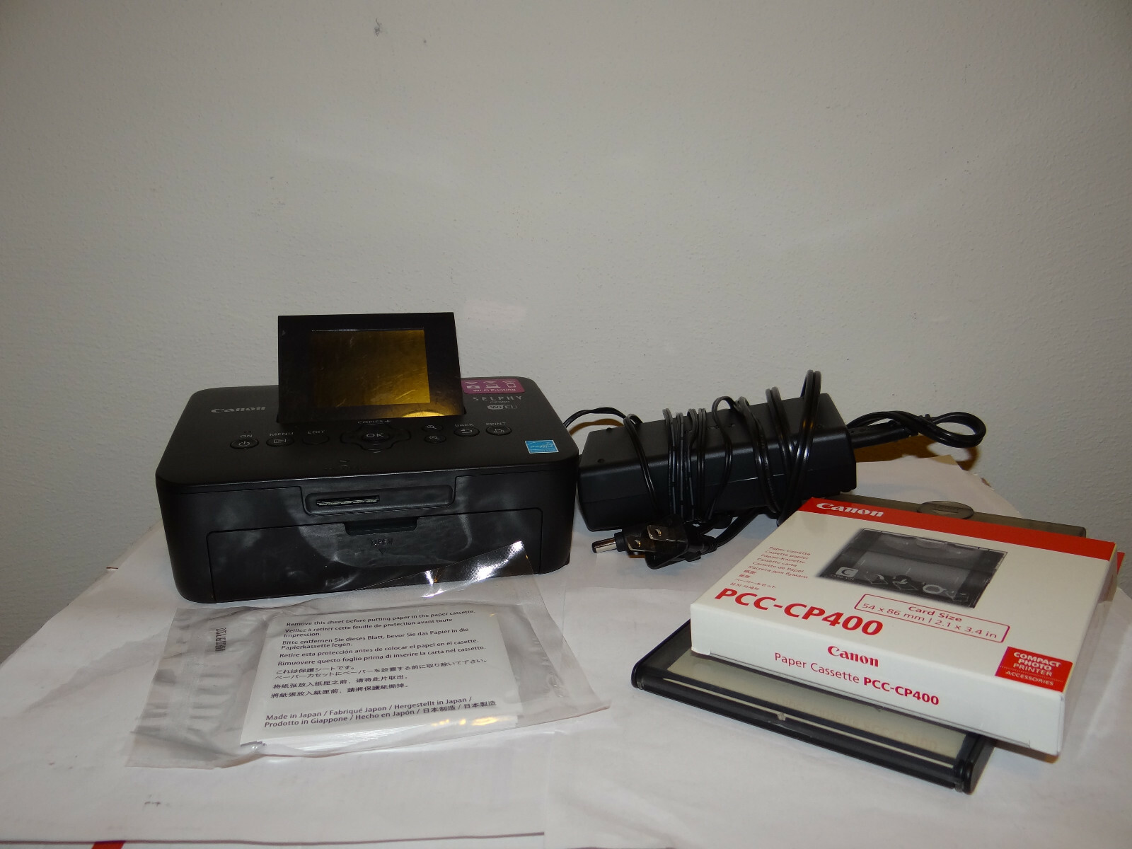 canon selphy cp900 compact photo printer