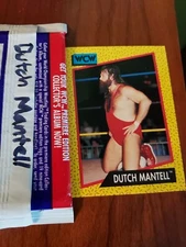DUTCH MANTELL #80 - WCW WORLD CHAMPIONSHIP WRESTLING 1991 TRADING CARD 