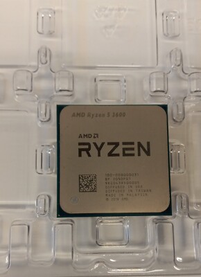 AMD RYZEN 5 3600 3.6GHz SIX-CORE CPU 100-000000031 SOCKET AM4