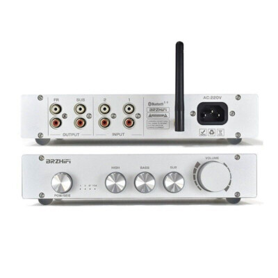 BRZHIFI L1B Pure Class A 2.0/2.1 Channel HiFi Audio Power Amplifier Bluetooth
