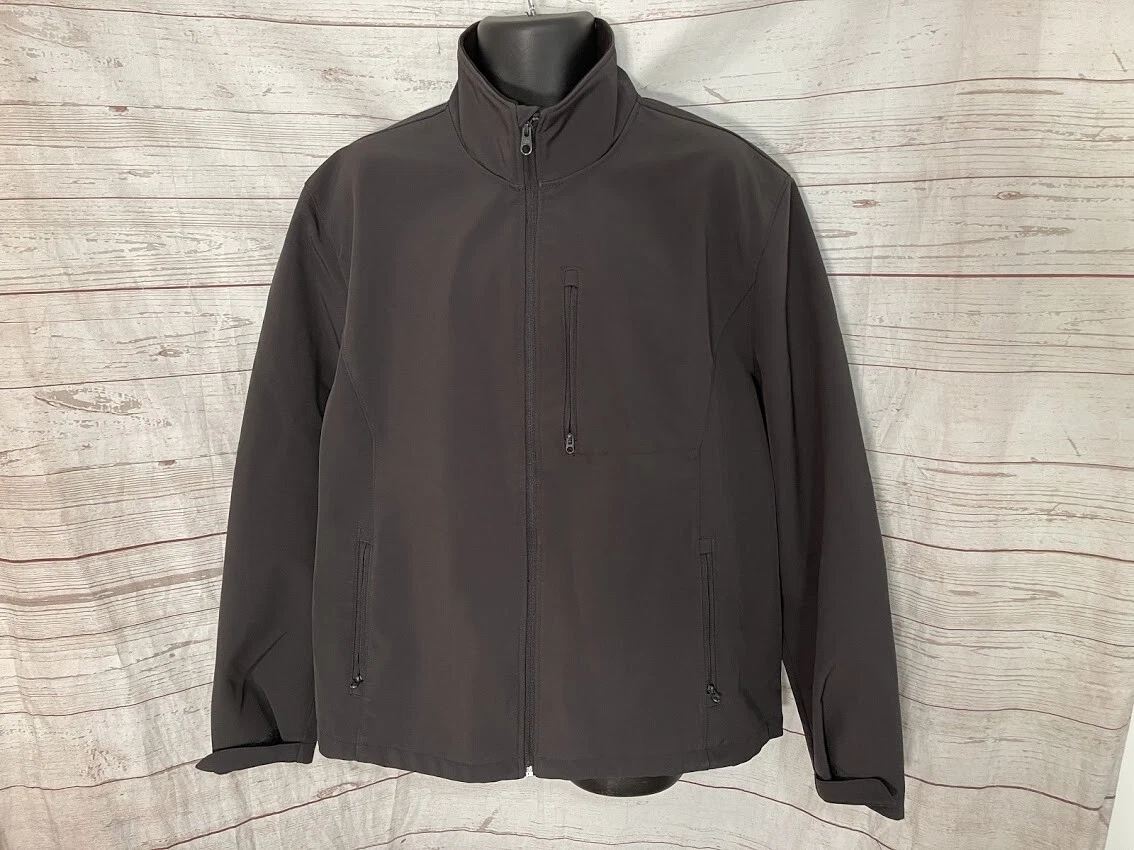 St.John's Bay Men's Full Zip Water Resistant Jacket Size XL