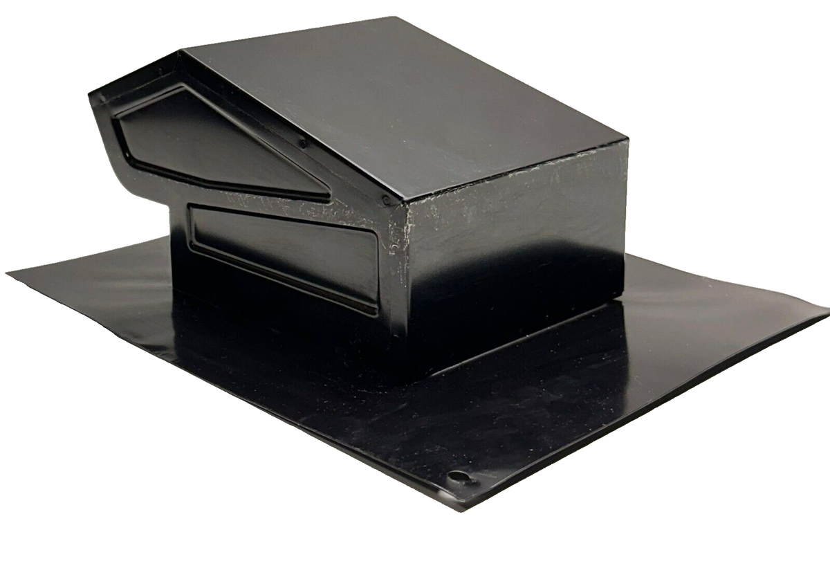 Broan NuTone 636 Roof Vent Cap For Fans with 3-4in Duct in Black